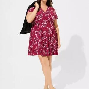 Floral Burgundy Romper